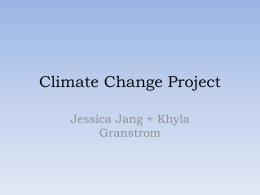 Climate Change Project