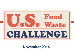 U.S. Food Waste Challenge