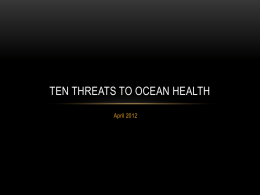 Ten Current Threats