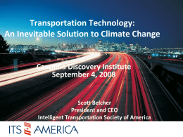 Intelligent Transportation Society of America
