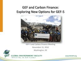 exploring new options for GEF-5 – Zhihong Zhang