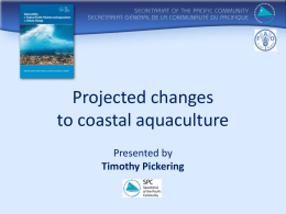 Economic implications of projected changes to tuna