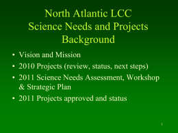 Bird Conservation - North Atlantic LCC