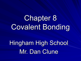 Chapter 8 Notes - Hingham Schools