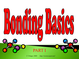 Bonding Basics