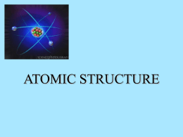 L41 - Atomic Structure