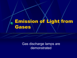 Gases That Emit Light