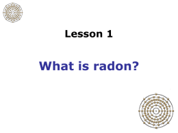 Radon Measurement Training Program