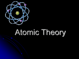Composition of the Atom