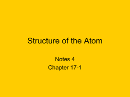 The Electron Cloud Model