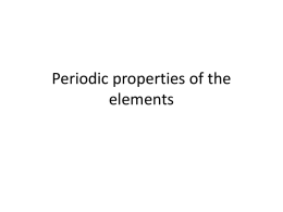 ch 8 periodic properties power point