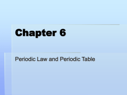 Chapter 6 Per table and trends PP