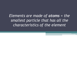 Atomic Structure powerpoint