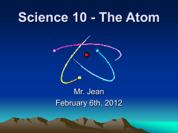 Notes/Science 10/February/February 6th, 2011