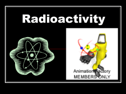 Radioactivity Notes