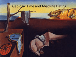 Absolute Age Dating