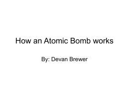 How an Atomic Bomb works - reich