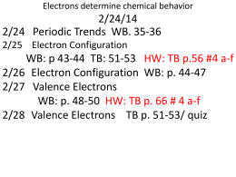 Chem weekly schedule 2-24-14 Stoll