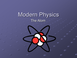 Modern Physics - WordPress.com