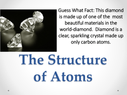 The Structure of Atoms - Doral Academy Preparatory