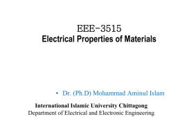 Chapter 1-Crystal Properties_M A Islam_Lecture 1