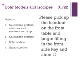 Bohr Model Practice PP