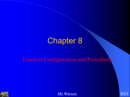 Chpt8elecConfig - Mr-Watson-General-Chemistry-A