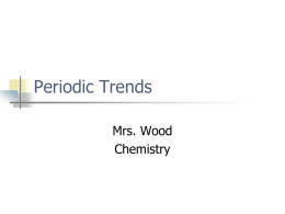 Ch5 Periodic trends