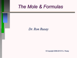 3-mole-mass-formul