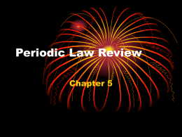 Periodic Law Review