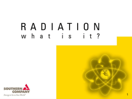 Radiation_What Is It