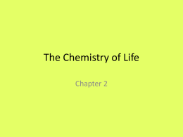 Chemistry Concept Review
