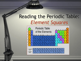 Reading the P. Table