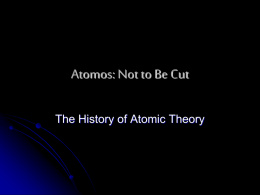 05atomos - histoy of the atom