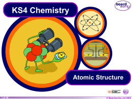 KS4 Atomic Structure 3747KB