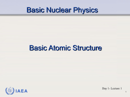 Basic Nuclear Physics 1 - gnssn