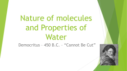 PowerPoint Nature of Atoms