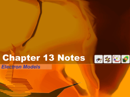 Chapter 13 Notes - Net Start Class