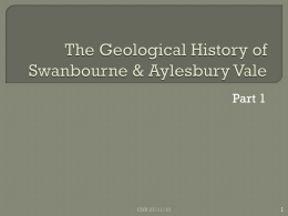 The Geological History of Swanbourne & Aylesbury Vale (2)