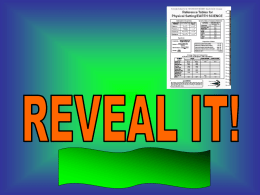 Reveal It - Geol History2