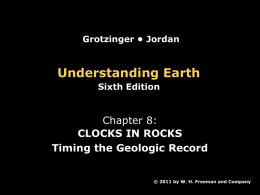 Chapter 8 - Clocks in Rocks
