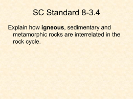 8-3.4 Three Types of Rocks