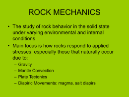 ROCK MECHANICS - City University of New York