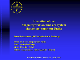 Silurian to Devonian evolution of VMS