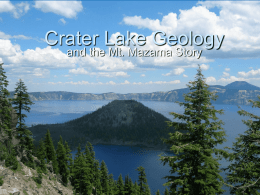 Crater Lake Geology