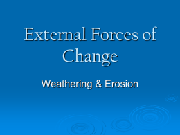 External Forces of Change