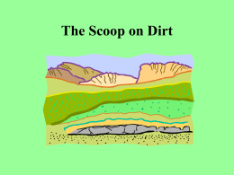The Scoop on Dirt