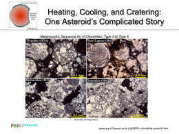 Heating, Cooling, and Cratering: One Asteroid's