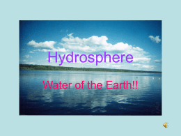 Hydrosphere - MAISD Blogs