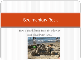 Sedimentary Rock - Treynor Schools